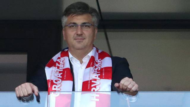 Moskva: Plenković i Jandroković u VIP loži na stadionu Lužnjiki