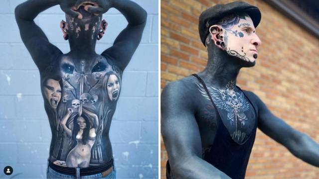 Tetovirao je cijelo tijelo: 'Fanovi mi govore da odlično izgledam'