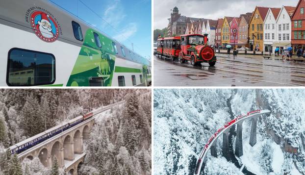 Ova božićna putovanja vlakom po Europi morate doživjeti