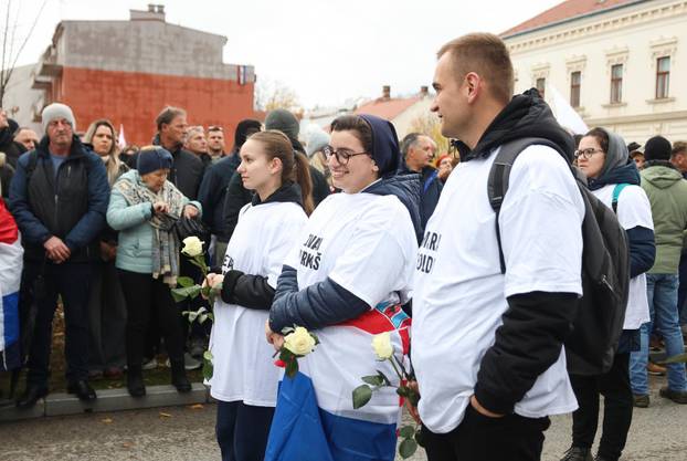 Vukovar: Kolona sjećanja na žrtvu Vukovara