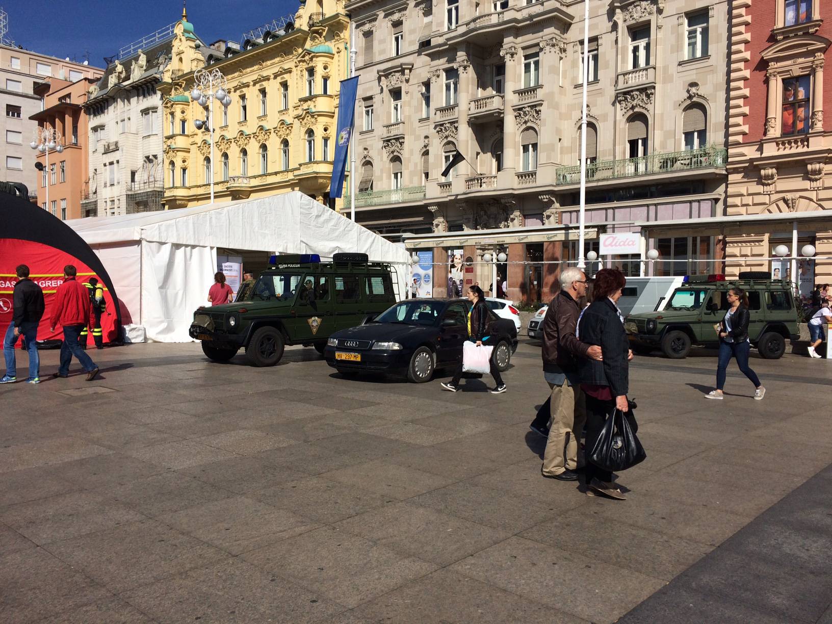 'Dani zaštite i sigurnosti' na Jelačićevom trgu u Zagrebu