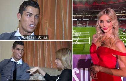 Legenda Reala nije jedini kojem je Fani zapela za oko: Ronaldo joj 'uletio' za vrijeme intervjua