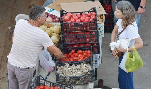 Od lubenice do pomidora: Što su Šibenčani kupili na placu?