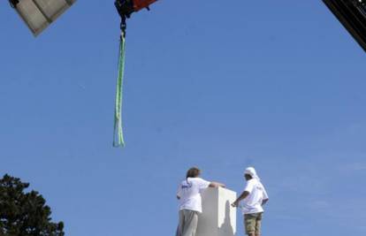 Spomenik: Postavljanje križa na Marjanu je u završnoj fazi