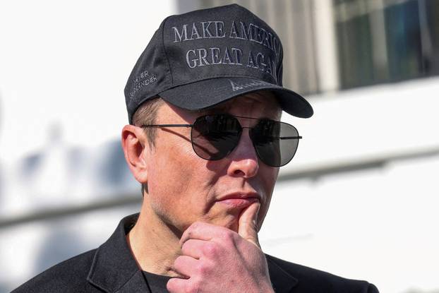 FILE PHOTO: Elon Musk is pictured at the White House in Washington