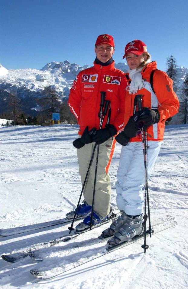 Michael Schumacher na skijanju, arhivske fotografije 