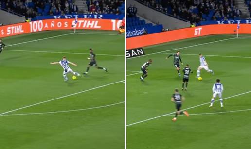 Luka Su&ccaron;i&cacute; proma&scaron;io loptu pa ozlije&dstrok;en zabio gol. Trener: Ne znam &scaron;to je, osje&cacute;a nelagodu