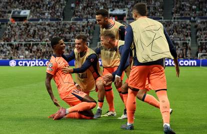 VIDEO Rashford majstorijama donio pobjedu Barci, Eintracht gubio pa pregazio Galatasaray