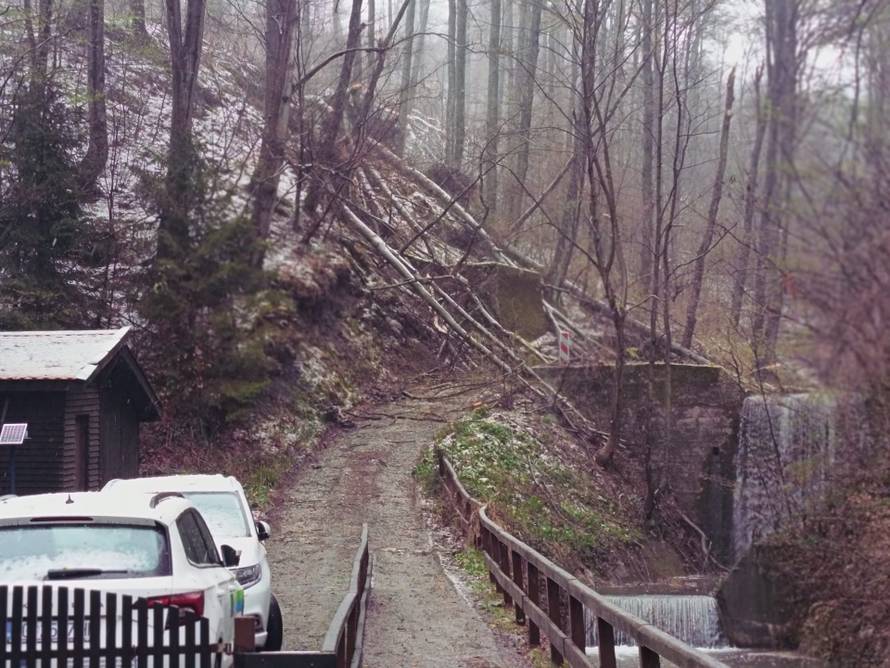 FOTO Evo kako izgleda Sljeme nakon snažnog nevremena