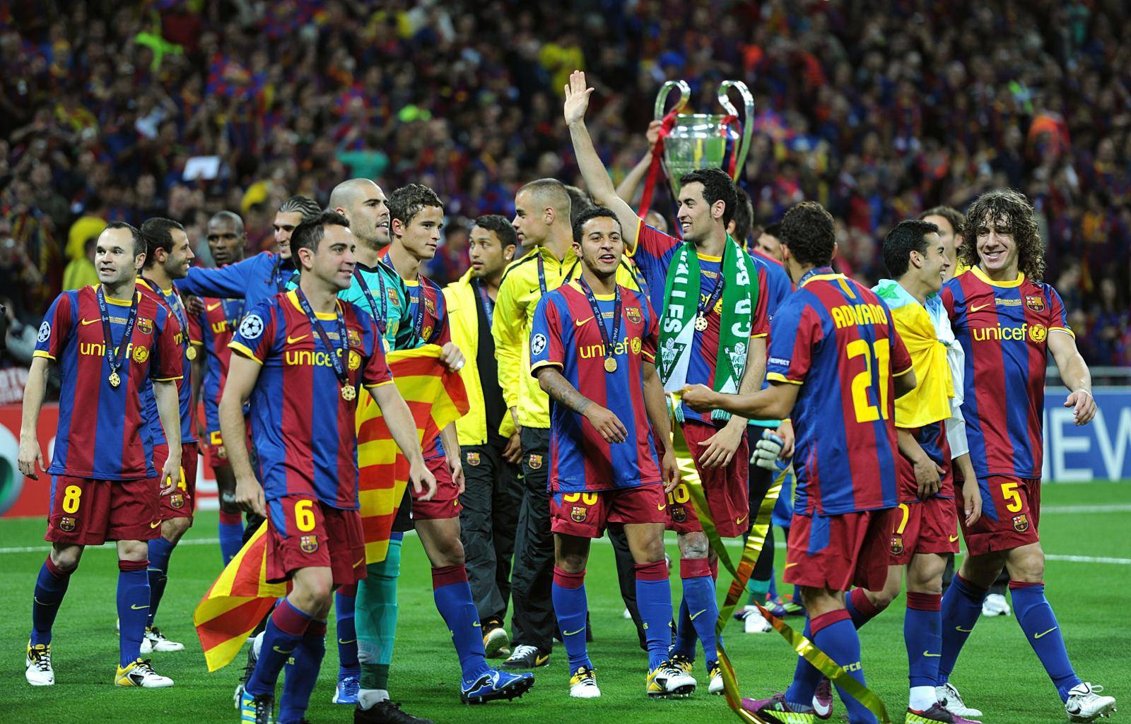 Soccer - UEFA Champions League - Final - Barcelona v Manchester United - Wembley Stadium