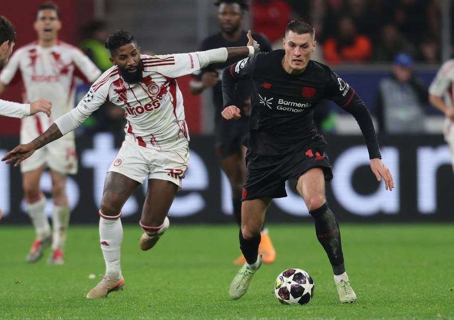 UEFA Champions League - Play Off - Second Leg - Bayer Leverkusen v Olympiacos