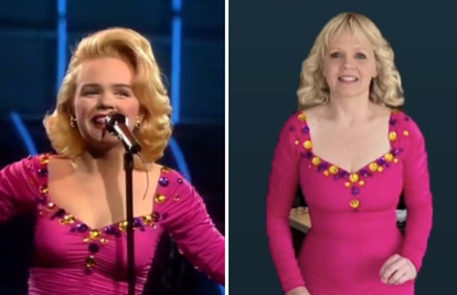 Tajči nakon 34 godine ponovno odjenula haljinu s Eurosonga