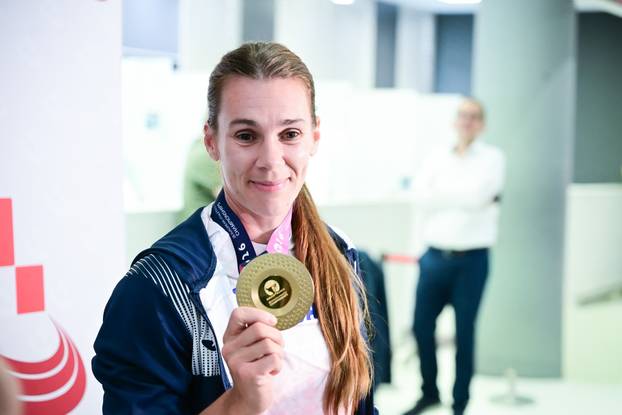 Zagreb: Povratak Sare Kolak nakon zlatne medalje u bacanju koplja na Europskom prvenstvu u Birminghamu