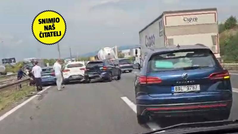 V prometni nesreči na zagrebški obvoznici poškodovanih deset ljudi, med njimi tudi otrok