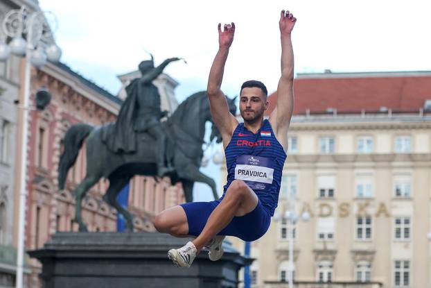 Zagreb: 72. memorijal Borisa Hanžekovića, natjecanje u skoku u dalj za muškarce