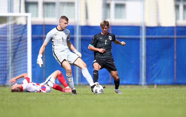 Zagreb: Prijateljski međunarodni turnir U19, Hrvatska - Austrija