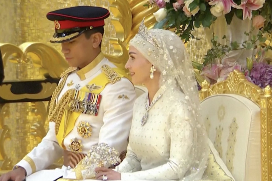 Brunei slavi prinčevo vjenčanje kraljevskom ceremonijom