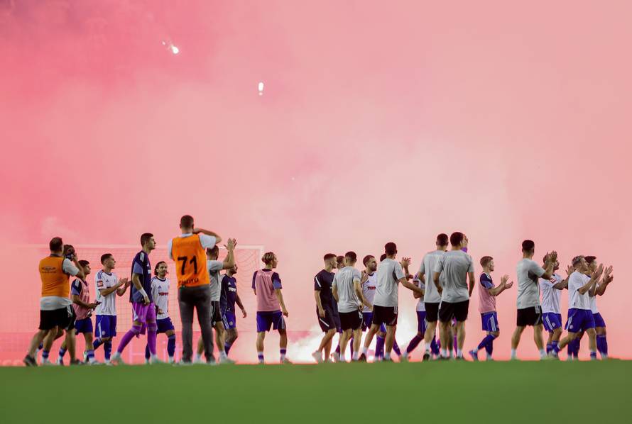 Split: Utakmica trećeg kola Prve HNL između HNK Hajduk i NK Slaven Belupo