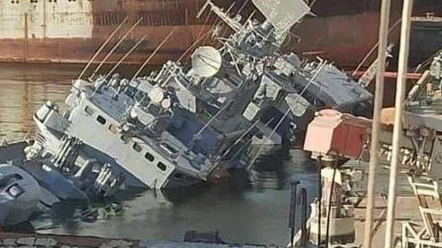 Ukrajinci: Potopili smo vlastiti ratni brod da ga ne bi uzeli Rusi