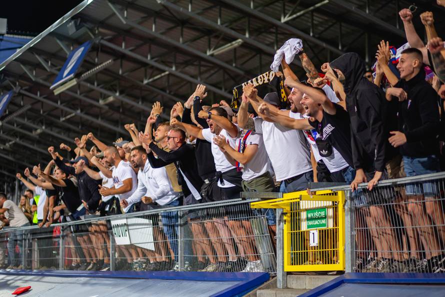 Hajduk nakon 16 godina opet u Europi, slavlje igrača 
