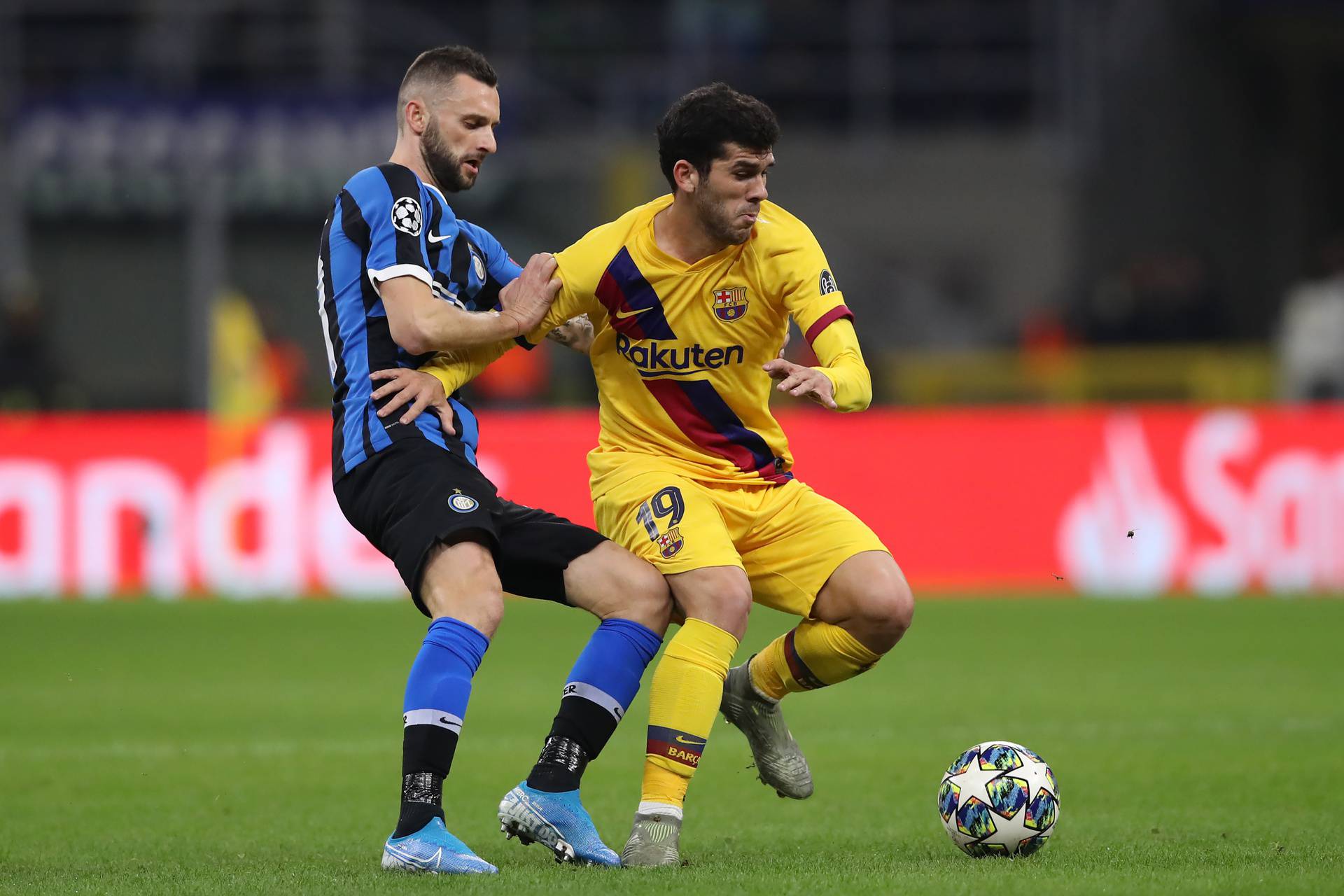 Internazionale v FC Barcelona - UEFA Champions League - Group F - Giuseppe Meazza