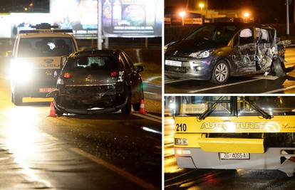 Troje ozlijeđenih u sudaru auta i autobusa, promet je otežan...