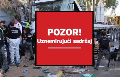 VIDEO Užas u Izraelu! Kamion se zaletio u punu autobusnu stanicu, civili upucali napadača