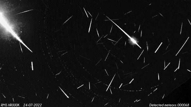 Vatrena kugla osvijetlila nebo iznad Dalmacije: 'Meteor je bio sjajan poput mjeseca'
