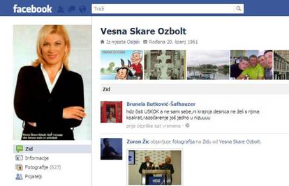 Facebook  'prijatelji' razočarani koalicijom Kosor-Škare Ožbolt 