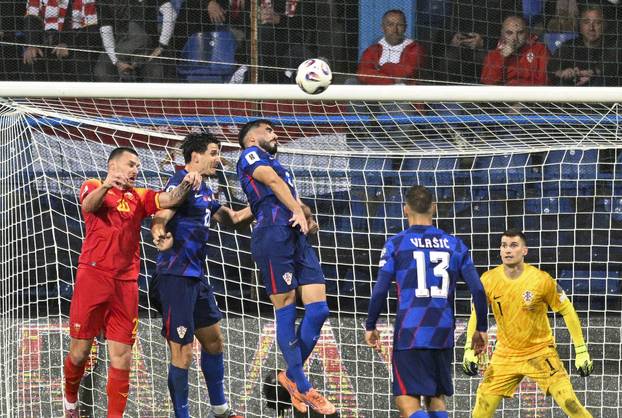 Utakmica kvalifikacija za Svjetsko nogometno prvenstvo 2026. Crna Gora - Hrvatska