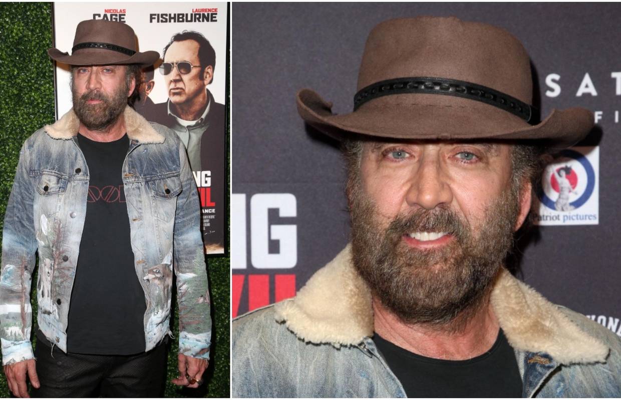 Nicolas Cage došao neobrijan i prljav na premijeru svog filma