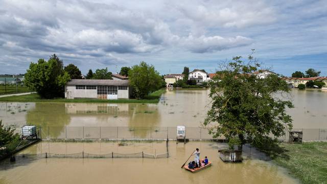 Aftermath of deadly floods in northern Italy