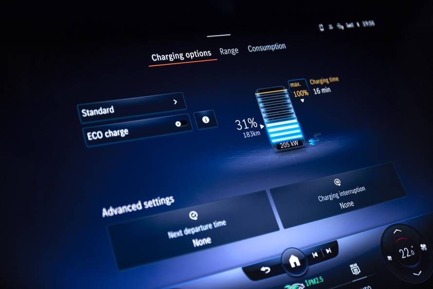 The new EQS from Mercedes-EQ: Press Test Drive, Switzerland 2021