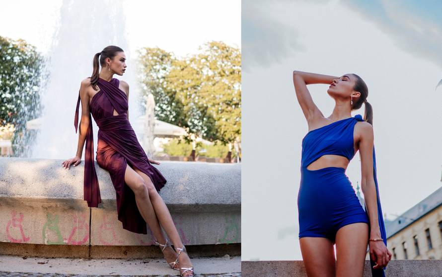 Kristina Burja predstavlja haljine pojačane krojem 'body shaper' koji oblikuje tijelo