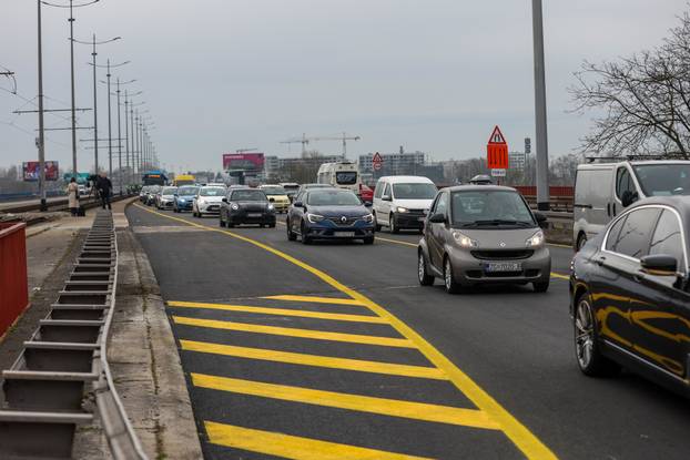Zagreb: Nova regulacija prometa zbog sanacije Jadranskog mosta