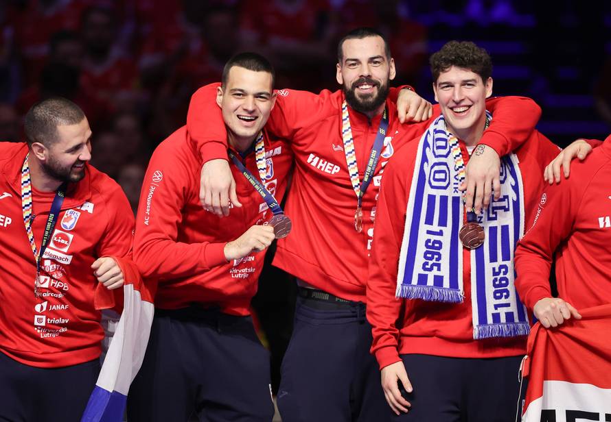 Dodjela medalja hrvatskoj rukometnoj reprezentaciji