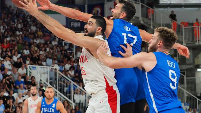 Iternational Basketball Teams - World Cup 2023 Qualifiers - Italy vs Georgia