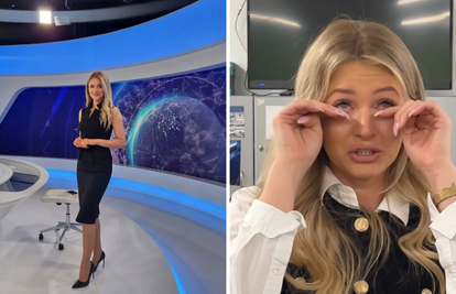 Voditeljica Nikolina Ćosić odlazi s HRT-a: Kolege joj pripremile emotivan video, rasplakala se