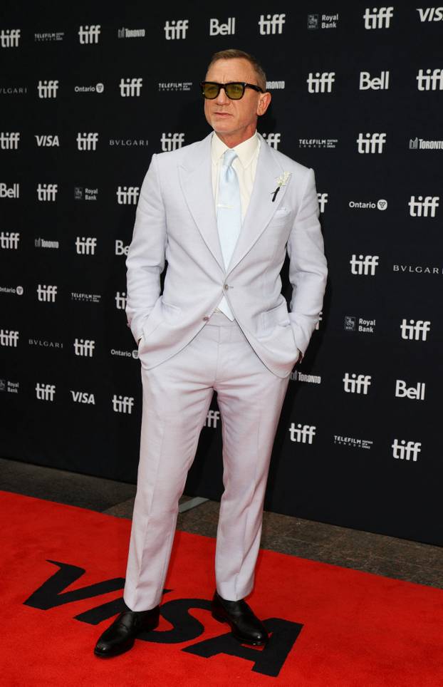 World premiere of "Glass Onion: A Knives Out Mystery" at the Toronto International Film Festival