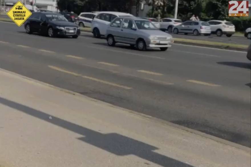 Prometna nesreća na zagrebačkoj
