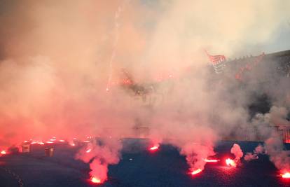 Torcida izvadila tešku artiljeriju na Maksimiru. Evo koliko kazni se Hajduk naplaćao ove sezone