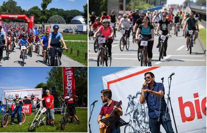 Završila je 39. Večernjakova biciklijada: Nakon pedaliranja započeo je tulum na Bundeku