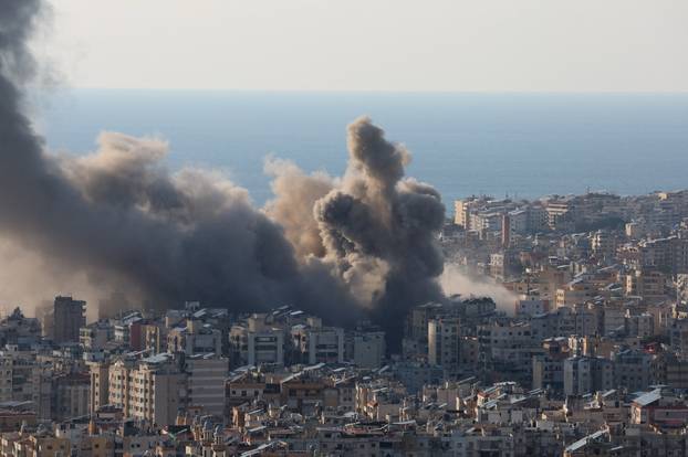 Escalation between Hezbollah and Israel, amid the U.S.-Israeli conflict with Iran, in Beirut