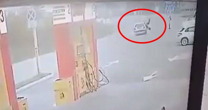 Uznemirujuća snimka: Pijani vozač 'pokosio' ženu na cesti
