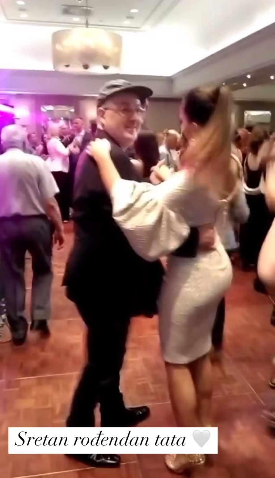 Kći Siniše Vuce čestitala mu je rođendan na jako sladak način