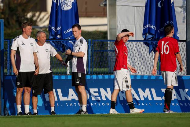 Zagreb: Turnir Mladen Ramljak, utakmica Manchester Uniteda i Rapida iz Beča