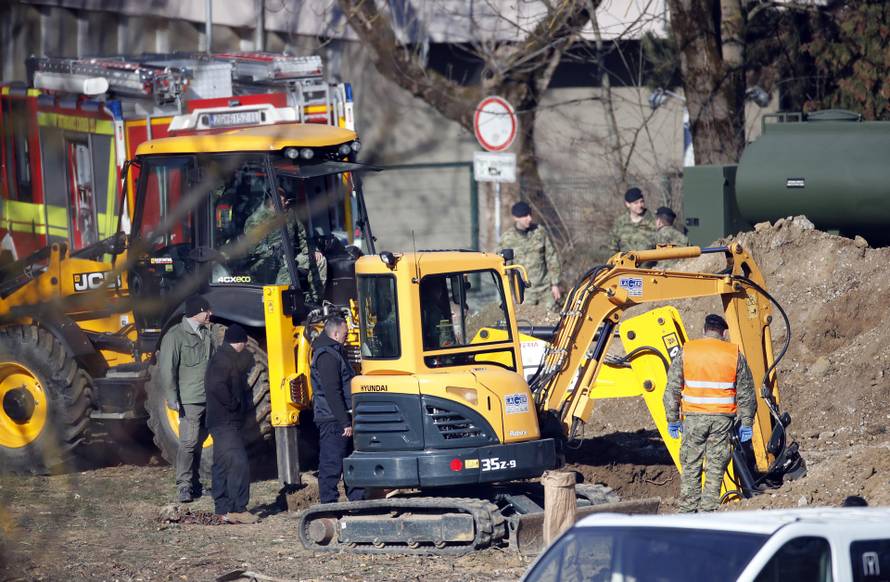 Zagreb: Nastavak očevida nakon pada letjelice na Jarunu