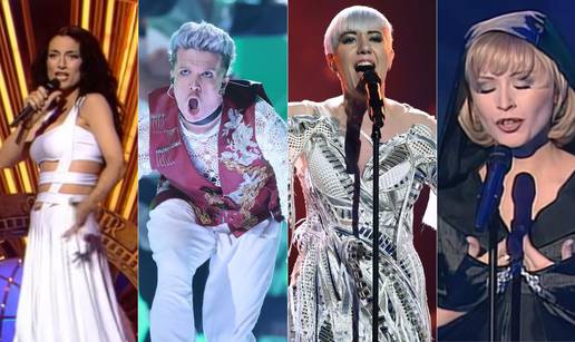 FOTO Glamur, ki&ccaron; i dosada: Ovo su sve modne kombinacije na&scaron;ih predstavnika na Eurosongu