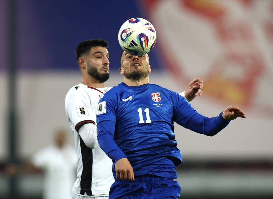 FIFA World Cup - UEFA Qualifiers - Group K - Serbia v Albania