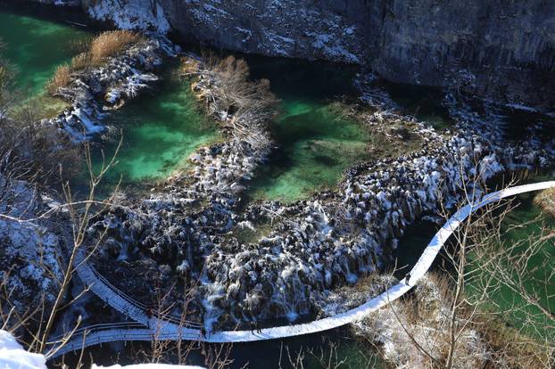 Plitvice pod snijegom i ledom